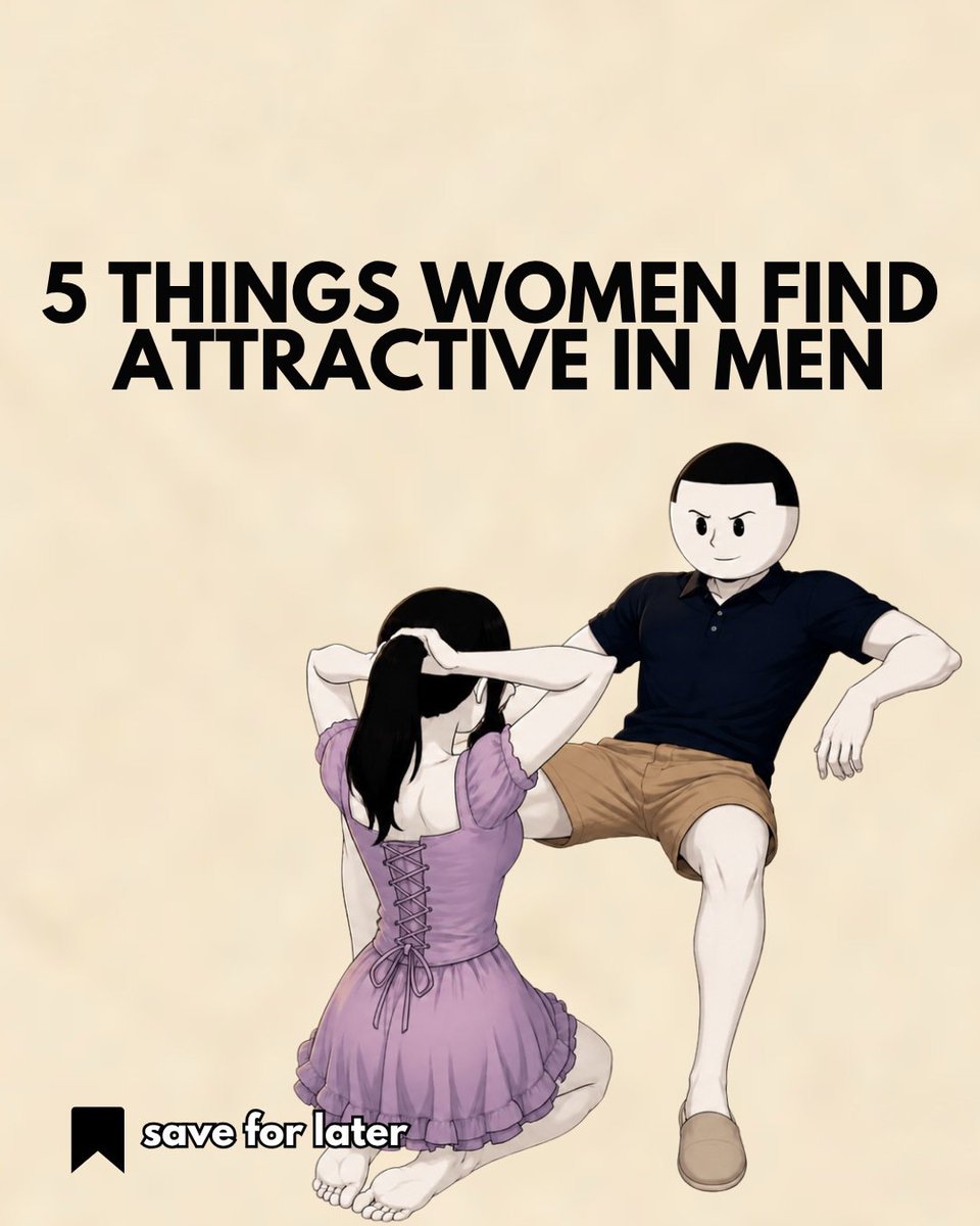 AscensionM4's tweet photo. 5 THINGS WOMEN FIND ATTRACTIVE IN MEN

-THREAD- https://t.co/FnUXsU6abZ