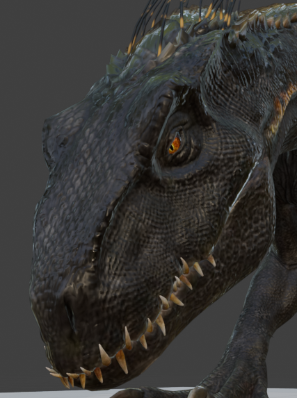 ThatDragonMoron's tweet photo. Jurassic is in the top 5! The current animation I'm working on still needs more time, so in the meantime enjoy these updated renders using the updated texture provided by @/lukiethewesly13 and a teaser https://t.co/OreOR3InXJ