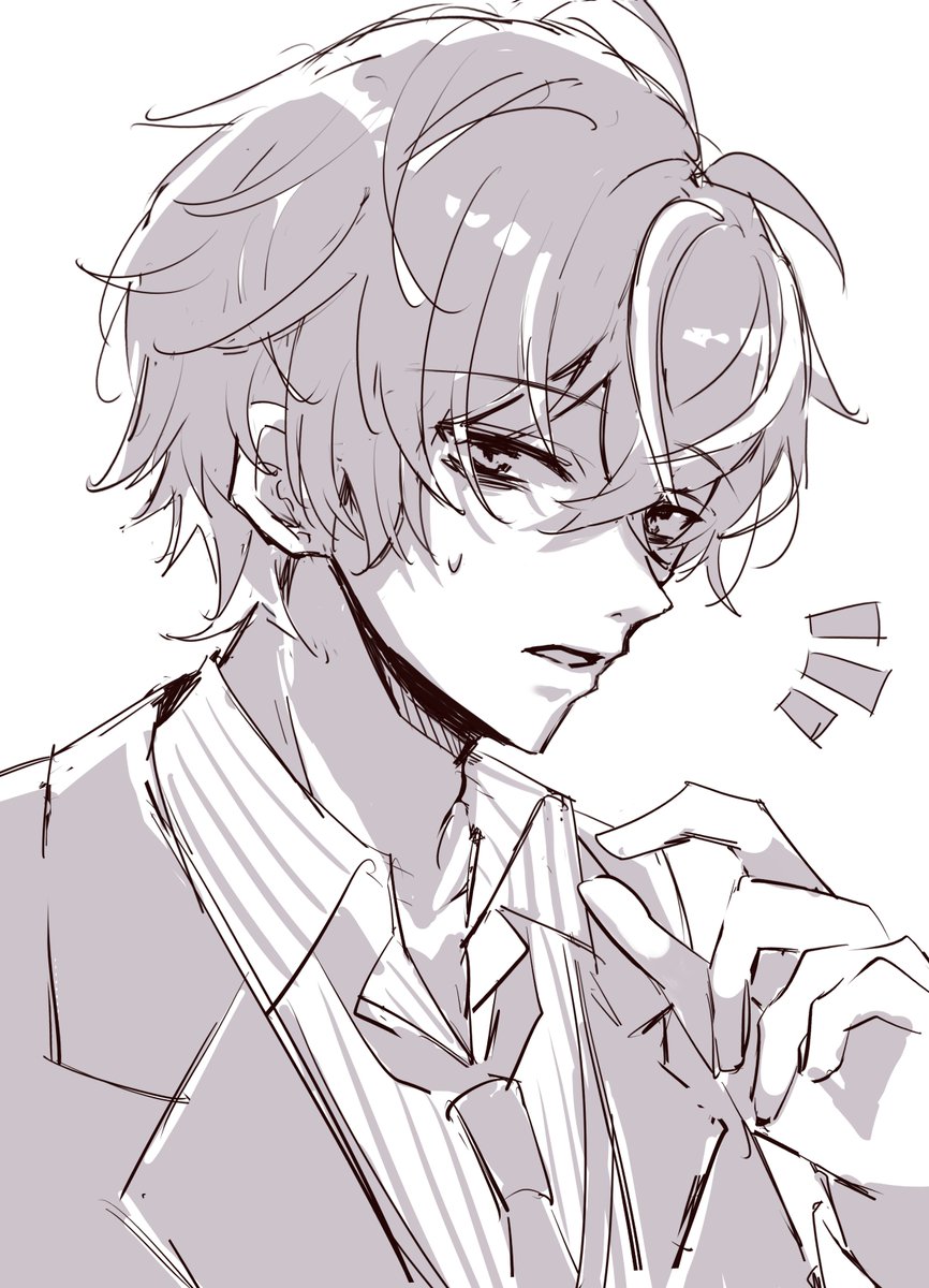 awew_awew's tweet photo. 最も苦手な顔の角度の練習をした
難しいけど描くだけでなんとなく立体感があるように見えるからこの角度がササっと描けたらいいな～って https://t.co/as8aF2soDJ