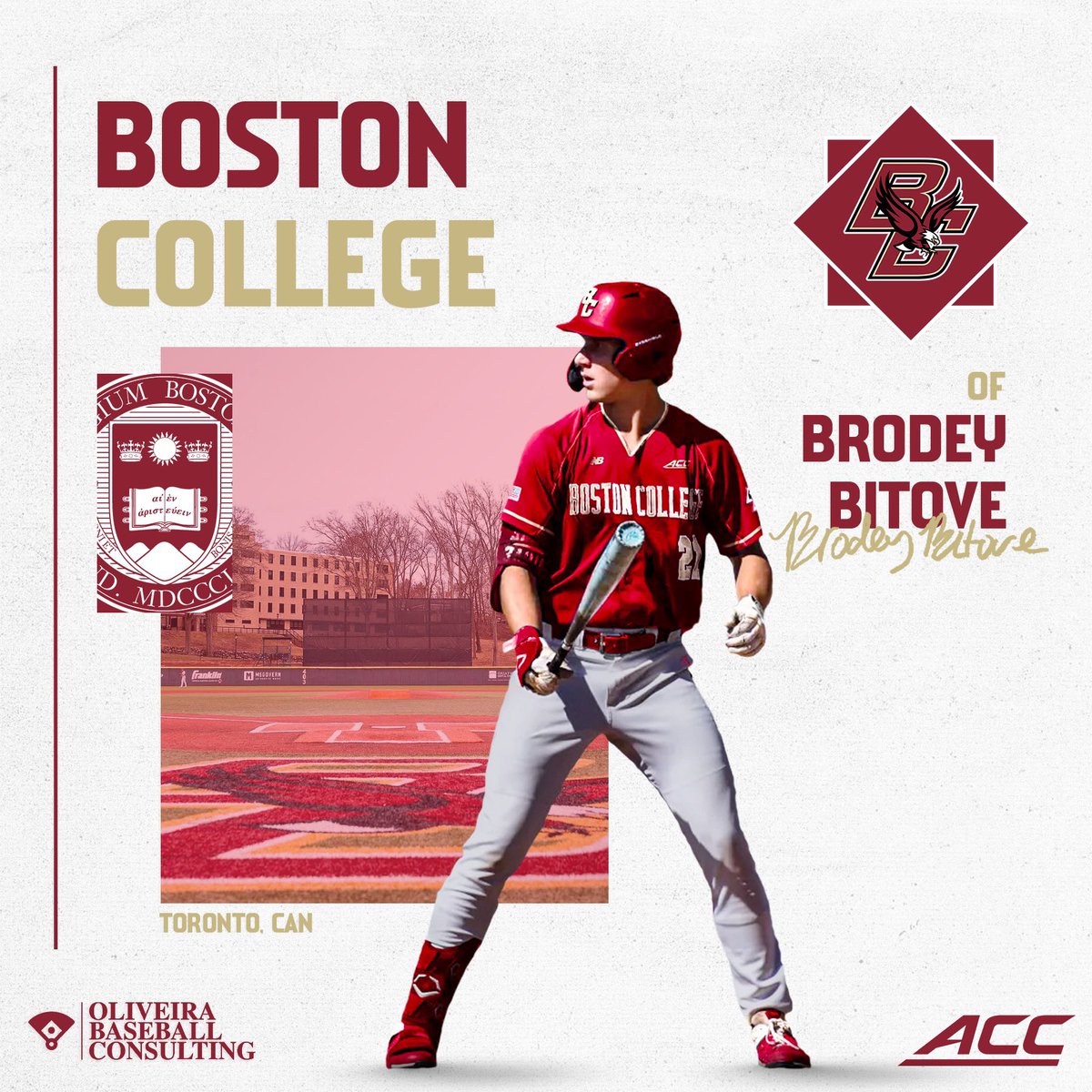 OBC_Recruits's tweet photo. Congrats to Brodey Bitove on his commitment to Boston College. The talented OF is putting it together this summer &amp; going to be an impact guy for the Eagles. Fired up for the Bitoves! #BC #BirdBall #ACC #Committed #OBC https://t.co/YOUirXpzKl