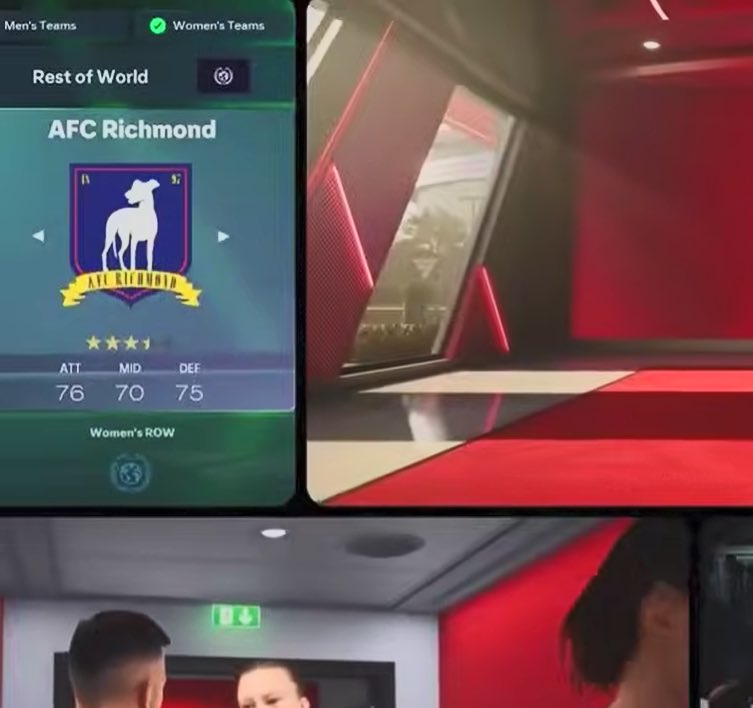 Futdonk's tweet photo. 🚨 AFC Richmond &amp; Ted Lasso in FC 27 ⭐️

In Open World mode + Playable team ✅ https://t.co/V2XLQPAiGl