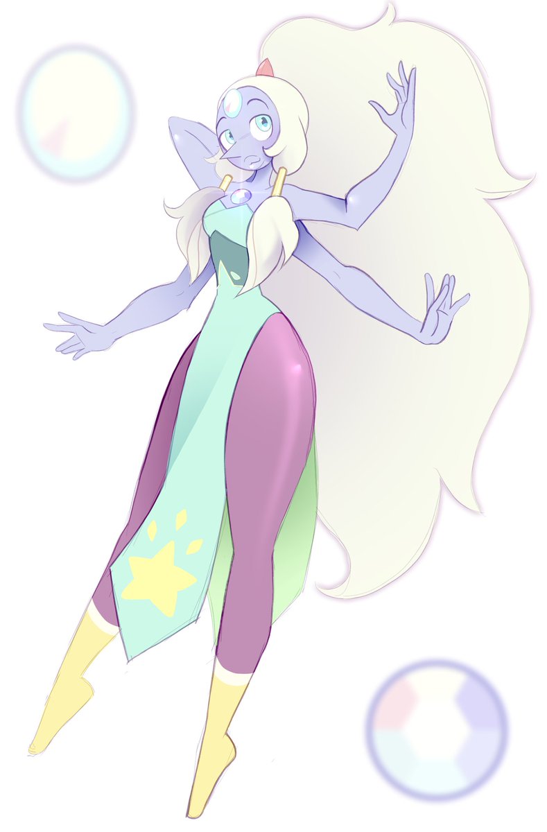 Melatoniay's tweet photo. #stevenuniverse 
#opal https://t.co/6ThnKcODVn