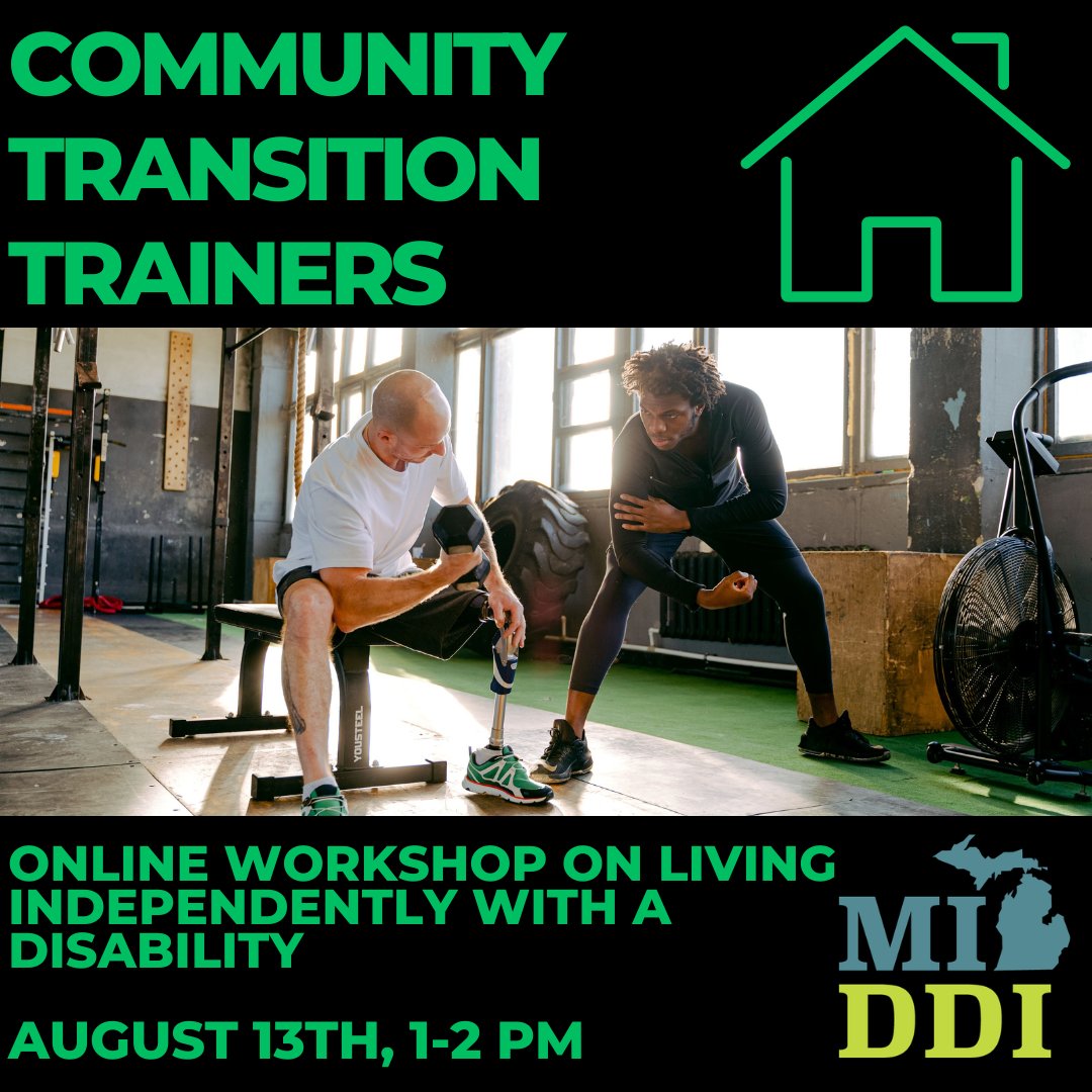 DDIatWSU's tweet photo. Join us on August 13th, 1–2 PM for a free webinar about living on your own or more independently with a disability.

Whether you're a person with a disability, a family member, or just need information, this session is for you!

Register: https://t.co/Ovk1mFMdEd https://t.co/cyhy4IF7zM