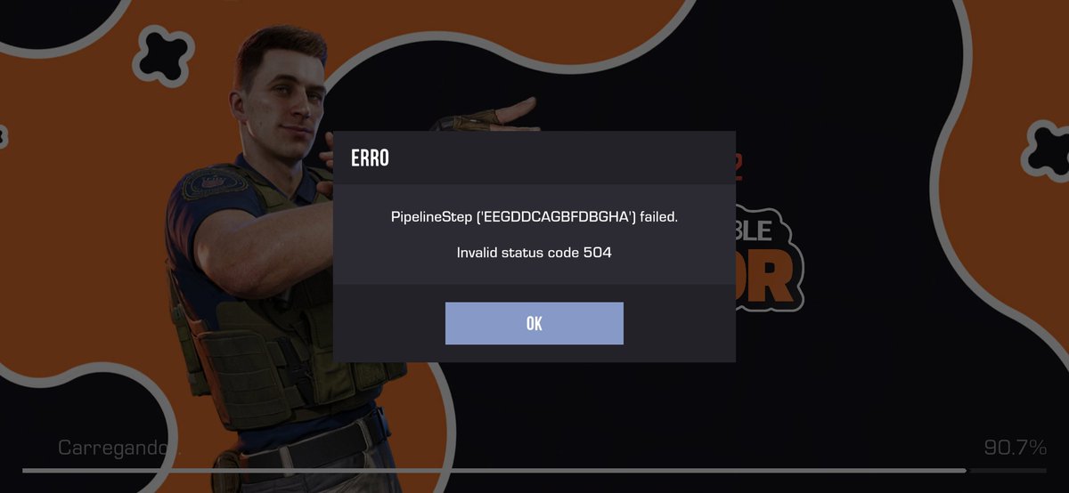 Luizosh's tweet photo. @Standoff2_br Não estou conseguindo entrar na versao beta https://t.co/yyiC44R17q