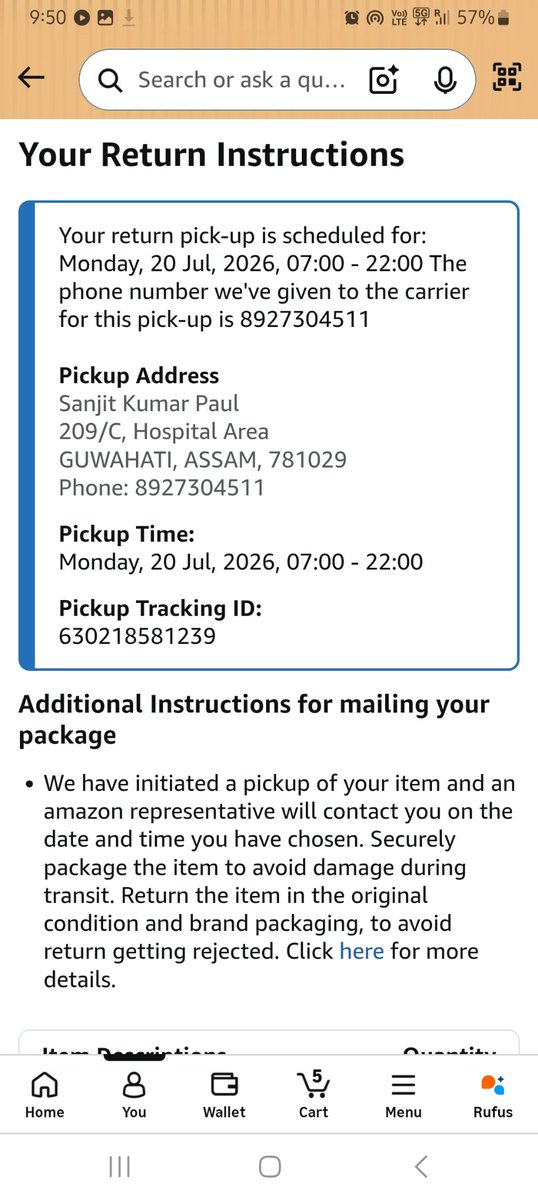 Sanjit_RM's tweet photo. @amazonIN @amazon @AmazonHelp @jagograhakjago @BandBajaateRaho Misguide customer giving false info. I have recorded their conversation. All are looking fraud! If you treat a prime member like this then I can not imagine about other non-prime customer. Are you trying to fraud with customer? Where is my refund? You just refind my money. https://t.co/IFDO6v2BRc
