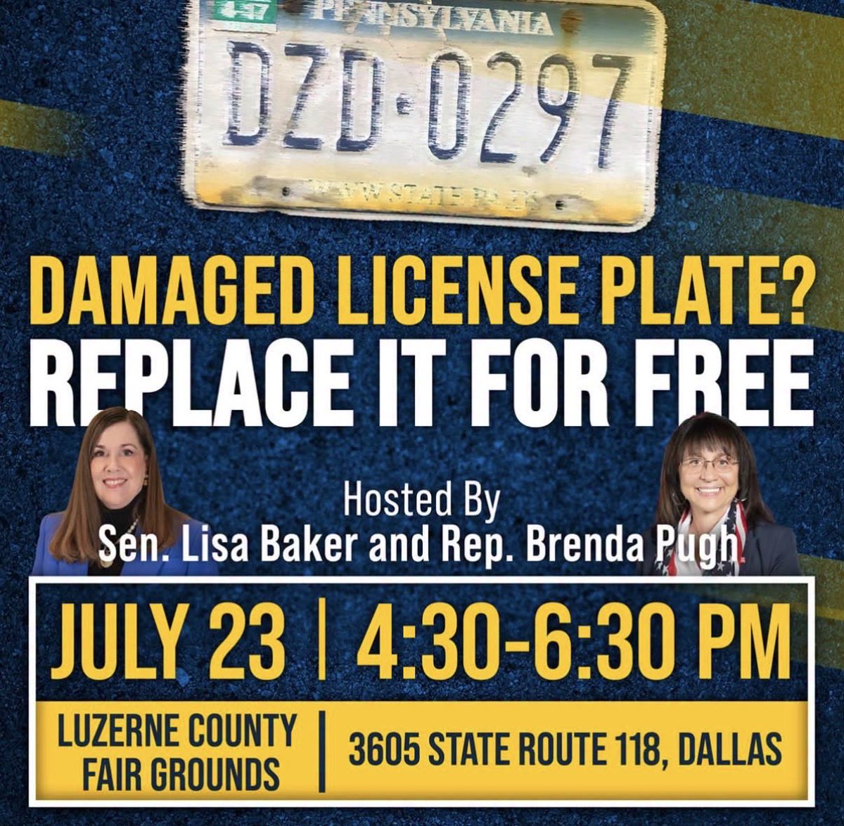 Senator Lisa Baker tweet media