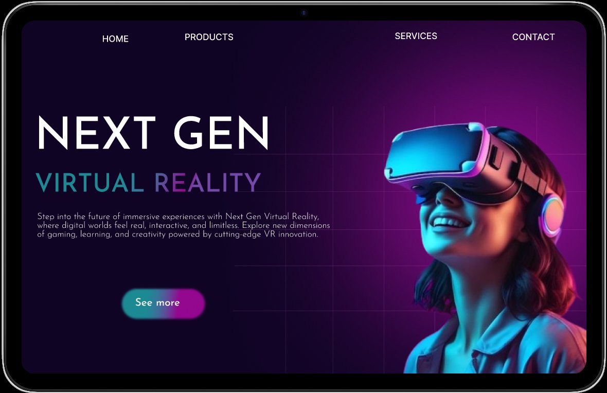 Shristidha's tweet photo. #LSPPDay53
Back with UI design, today I tried to create a futuristic VR landing page in Figma.
@lftechnology 
#60DaysOfLearning2026 #LearningWithLeapfrog https://t.co/xWAgHnuy8a