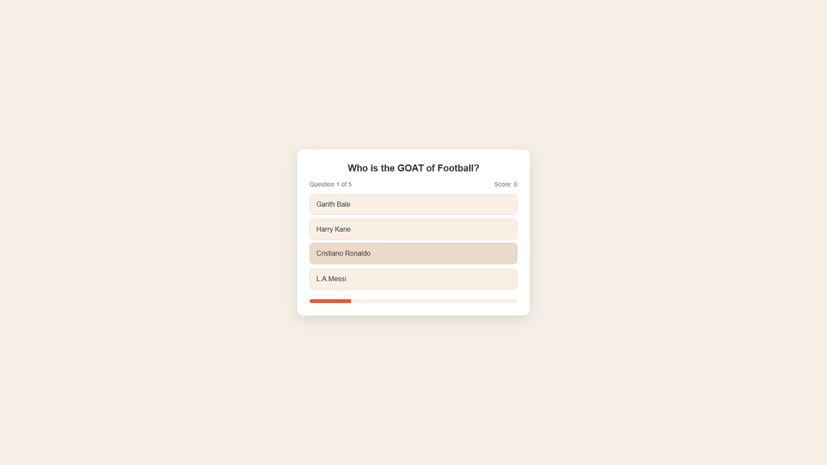 itshubham69's tweet photo. >> I Build my first front-end project after learning HTML,CSS and JavaScript
It's a simple Quiz App, but I learned a lot about:
→ HTML
→ CSS
→ JavaScript
→ DOM Manipulation
→ Event Handling
GitHub: https://t.co/n2n3rqHH28
#WeBuildWeGrow #CodingJourney #Web3 https://t.co/bIEL8wEPnE