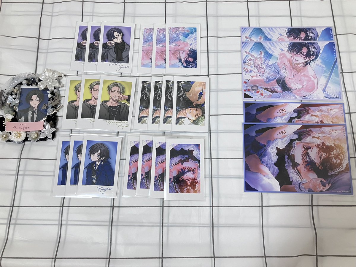 __sugiko's tweet photo. @01 ￤がるまに 淫魔教育II チェキ 特典 交換 譲渡 買取￤

求▶︎定価+送料 >>> 笹井、都甲

譲▶︎ 優正、雷斗、汀

郵送￤お支払い方法ALTにて￤譲渡優先、交換はまとめての方優先￤検索からもお気軽にお声掛けください。 https://t.co/kQRJJUowiK