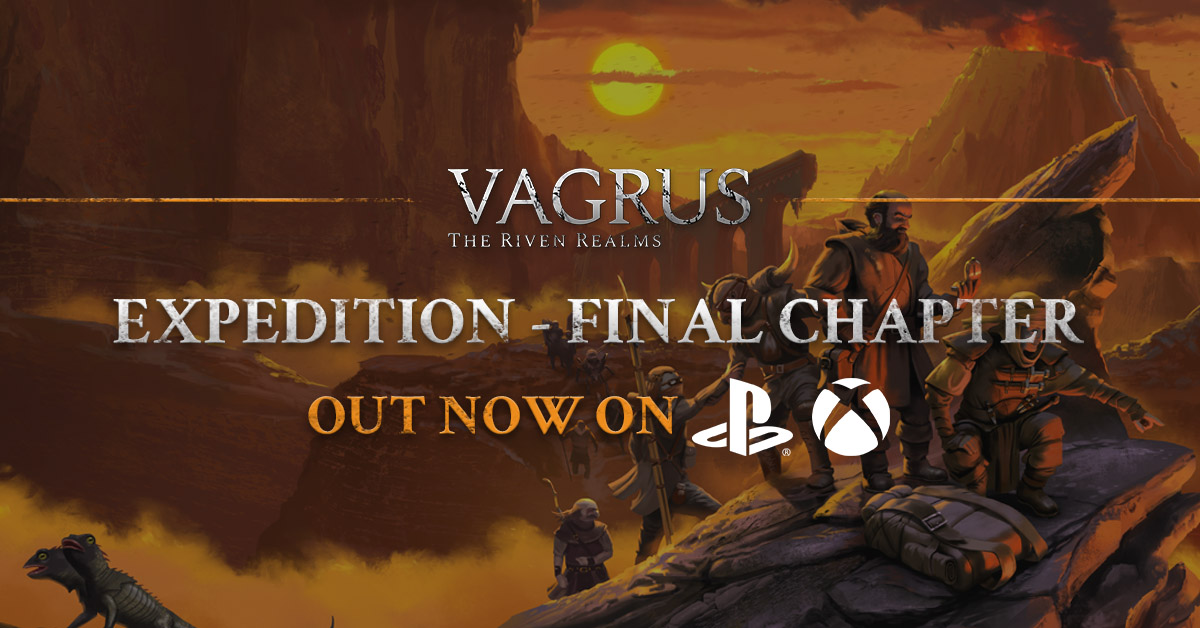 LostPilgrims's tweet photo. Expedition: The Final Chapter is now live on Xbox &amp; PlayStation! 🎉

Featuring:
• The epic conclusion to the Expedition story
• Major performance improvements
• Our biggest localization update yet

Read more 👇
https://t.co/rzOO1INzED

#rpg #indiegames #turnbased #dnd https://t.co/eFR1DTt1Sl