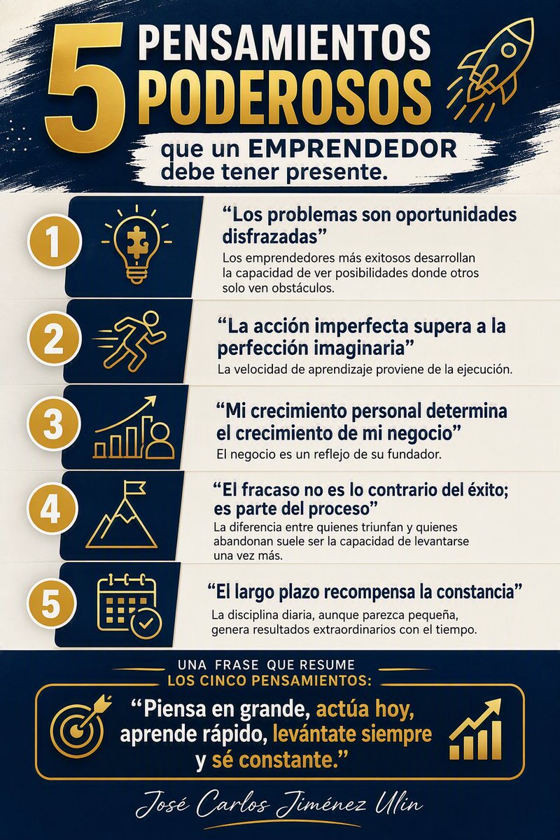 JeyCeNine's tweet photo. Pensamientos Poderosos para #Emprendedores
#CrecimientoPersonal #SaludMental #Mindset #Liderazgo https://t.co/jUwWeu4H9G
