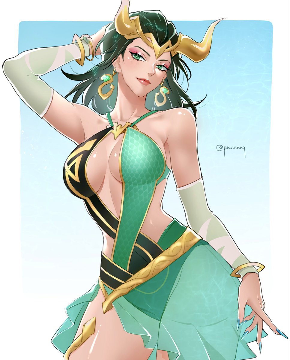 pannaaq's tweet photo. Lady Loki #MarvelRivals https://t.co/acYw4Rakdm