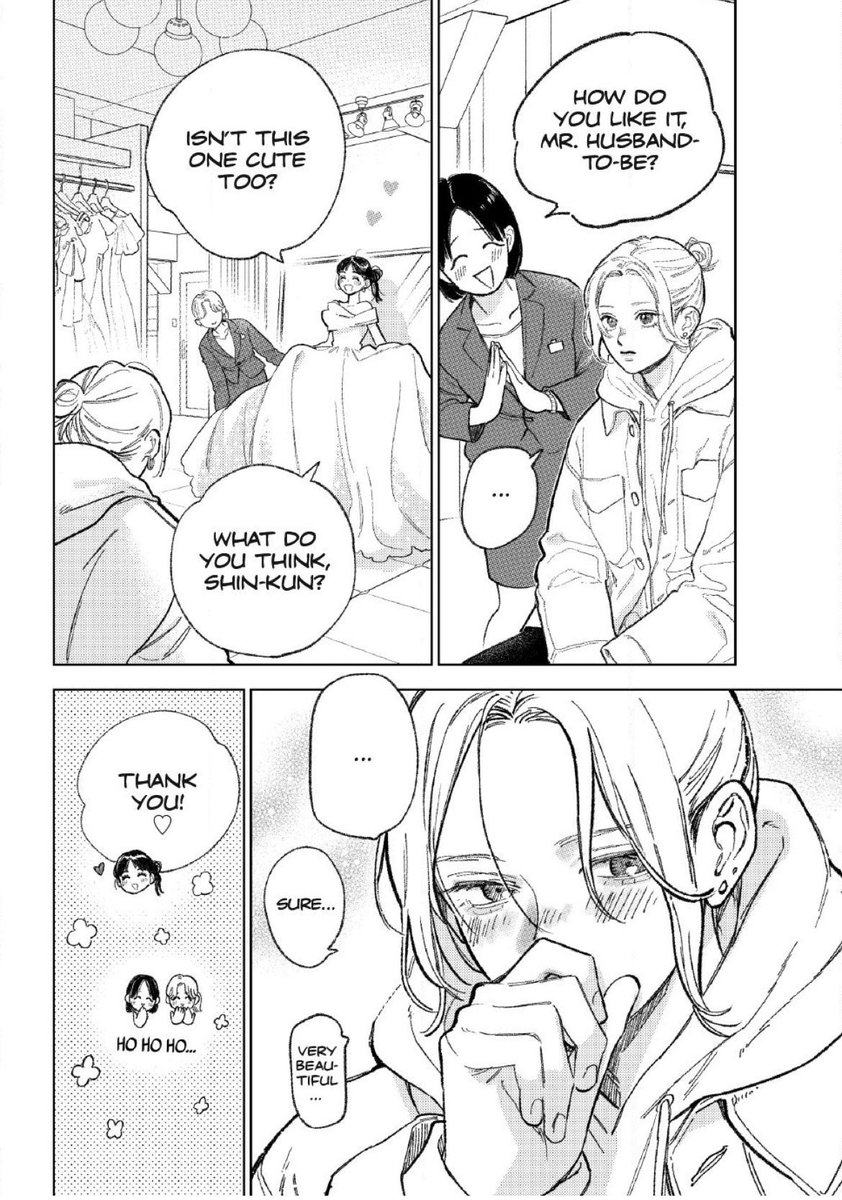 lvl999akane's tweet photo. a sign of affection ch 58 spoilers ‼️

SHIN ADMIRING EMMA IN HER WEDDING DRESS, SHE LOOKS SO STUNNING 🥹 https://t.co/iDLzj2acZh