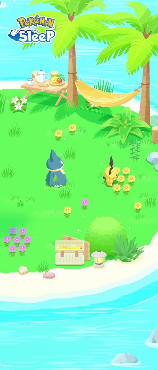 wakatomofu's tweet photo. #ポケスリ3周年をみんなで 

なんだか仲良く遊んでる〜！
かわいいかわいい🥰🥰

#ポケモンスリープ https://t.co/q2KRNcm3a6