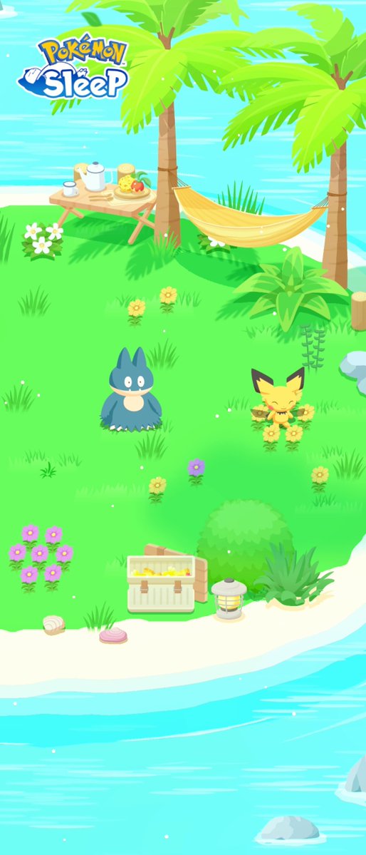 wakatomofu's tweet photo. #ポケスリ3周年をみんなで 

なんだか仲良く遊んでる〜！
かわいいかわいい🥰🥰

#ポケモンスリープ https://t.co/q2KRNcm3a6