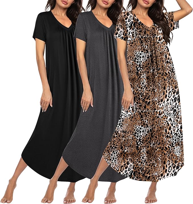 maanabdullah600's tweet photo. Long Nightgowns for Women
The Ekouaer 3 Pack Long Nightgowns for Women offers a practical combination of comfort, versatility, and value for everyday sleepwear. Made with a soft, breathable fabric, https://t.co/5eO1L89p89 https://t.co/JiyLbkff7A