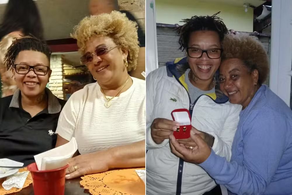 LesbophobiaRCPT's tweet photo. A lesbian couple who went missing in São Paulo, Brazil were tragically found dead on 18th July 2026.

The buried remains of Ieda Aparecida Simplicio &amp; Fabiana de Fátima were found after being missing for 9 days.
They were planning to get married. They had even bought the rings💔 https://t.co/nHcGtojLue