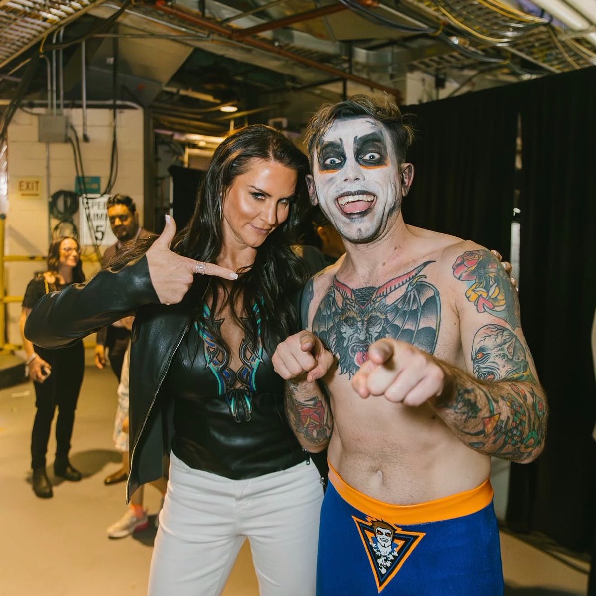 DanhausenAD's tweet photo. Corporate Danhausen 

@StephMcMahon @WWE https://t.co/UqjrsCKV5V