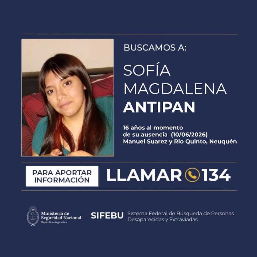 PFAOficial's tweet photo. 👇Con un CLICK podés hacer mucho, sólo tenés que compartir esta imagen.  ℹ️Si tenés información, comunicate de manera anónima al 134 o escribí a denuncias@minseg.gob.ar. #AyudanosAEncontrarlos🇦🇷 https://t.co/yJlkPkuENd