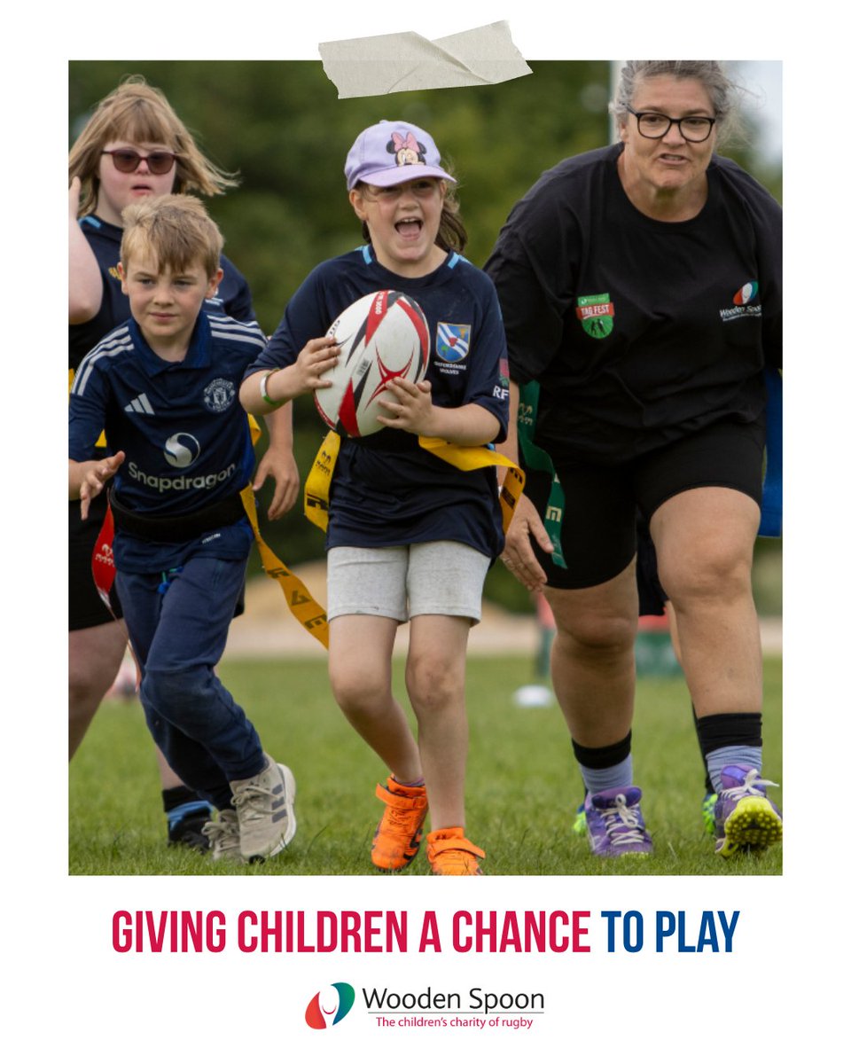 charityspoon's tweet photo. Every child deserves the chance to play 🤍💙❤️💚

Donate now to help create more opportunities for children and young people to take part in sport, build confidence and belong 🏉
https://t.co/8XyQKGDP27

#ChanceToPlay #GivingChildrenAChance #HelpingKidsThroughRugby https://t.co/fNF9YLSeBY