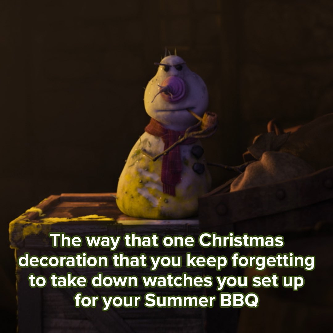 Shrek's tweet photo. Call it Christmas in July. https://t.co/jDgkLhzMjC