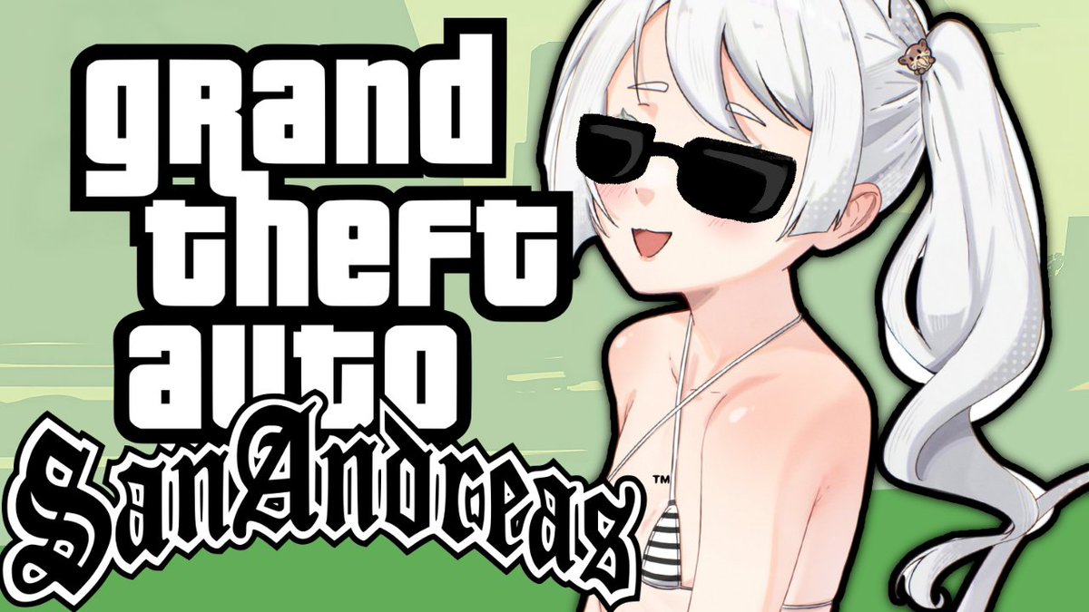 eruuclaymie's tweet photo. my first ever time playing san andreas! come watch me play your childhood game :3

live now~!

https://t.co/nNEplUlOzy https://t.co/lBQpOc2DoF