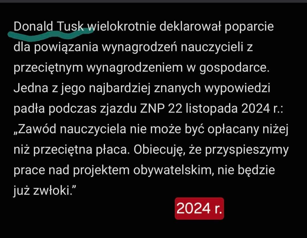 DorotaLi's tweet photo. @donaldtusk Mnie nie interesuje PIS, ale Pana obietnice https://t.co/xPwCtmSCpH