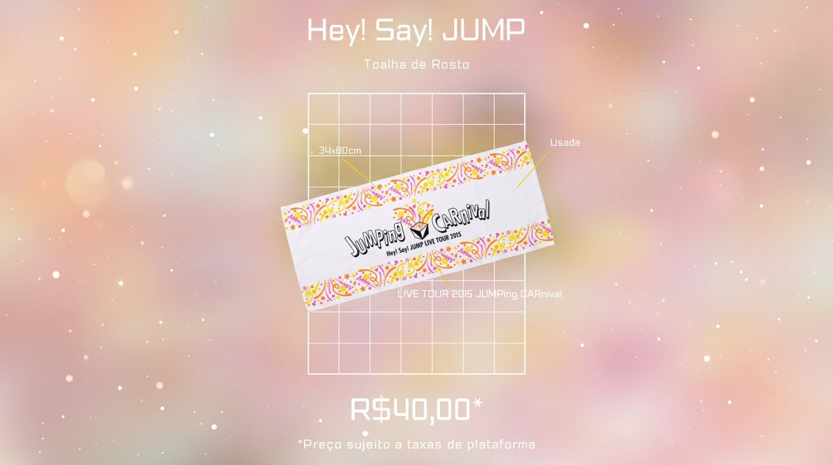 otalojinha's tweet photo. Hey! Say! JUMP - Toalha de Rosto

mais detalhes em nosso instagram

https://t.co/SloIhAXvBb https://t.co/za2cM7QBsu
