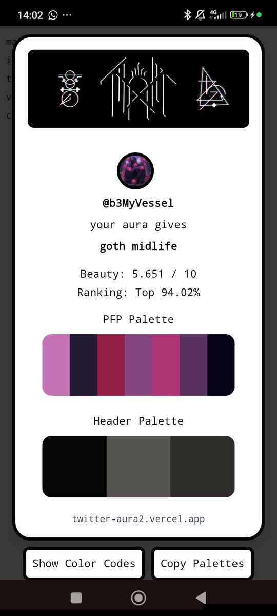 b3MyVessel's tweet photo. Aura https://t.co/2canDB8Onc