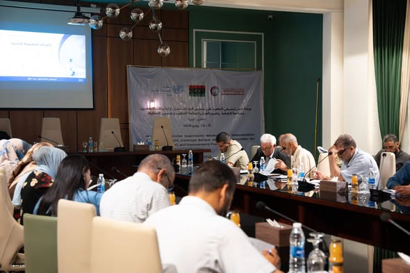 WHOLIBYA's tweet photo. باختتام ورشة العمل الوطنية، التي استمرت ثلاثة أيام، في #بنغازي  🇱🇾، اكتملت اليوم سلسلة من أربع ورش عمل وطنية لتدريب مشرفي التطعيم بالبلديات، نُفذت خلال شهر يوليو في #طرابلس و #مصراتة و #بنغازي، بالشراكة بين منظمة الصحة العالمية و المركز الوطني لمكافحة الأمراض. https://t.co/abm4M2P20m