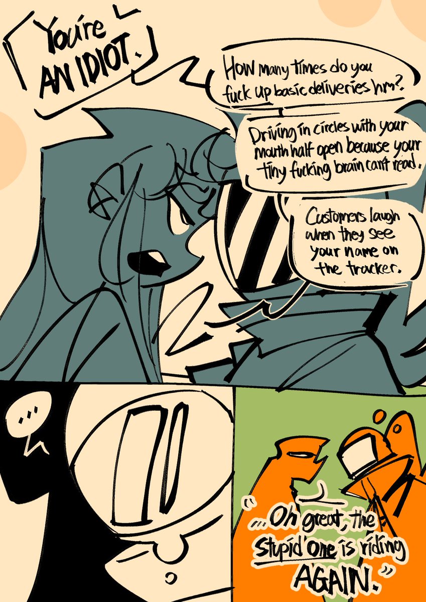 Peargor's tweet photo. Zoey berates you and your dignity the comic (1/3) https://t.co/AkBh3k0eiA