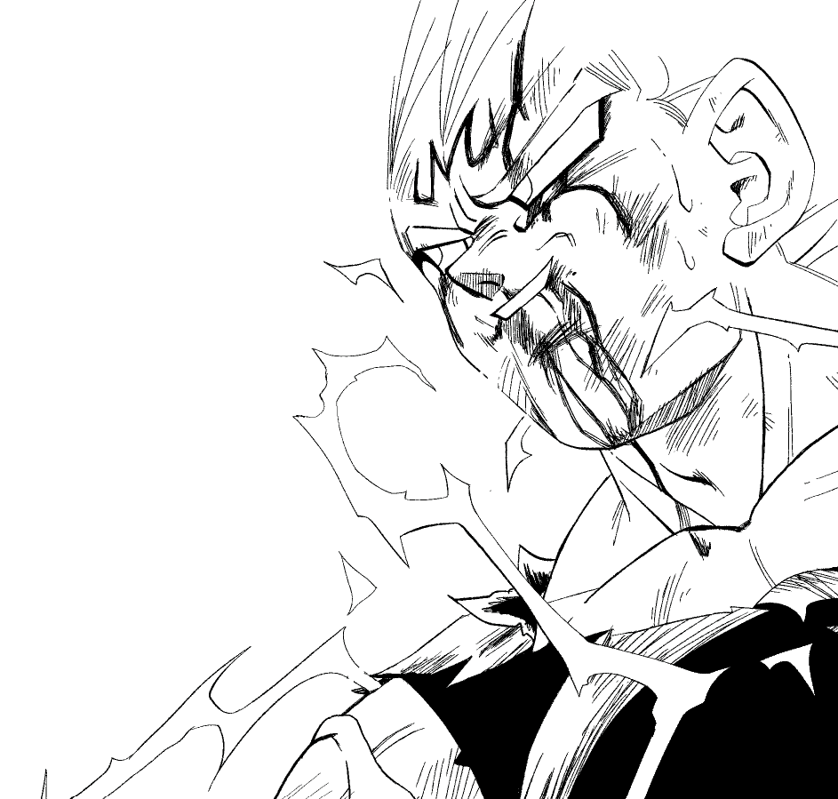 Shoone_17's tweet photo. Decided to do the MV panel and slightly fix up Goku as well https://t.co/9icaLYGXra
