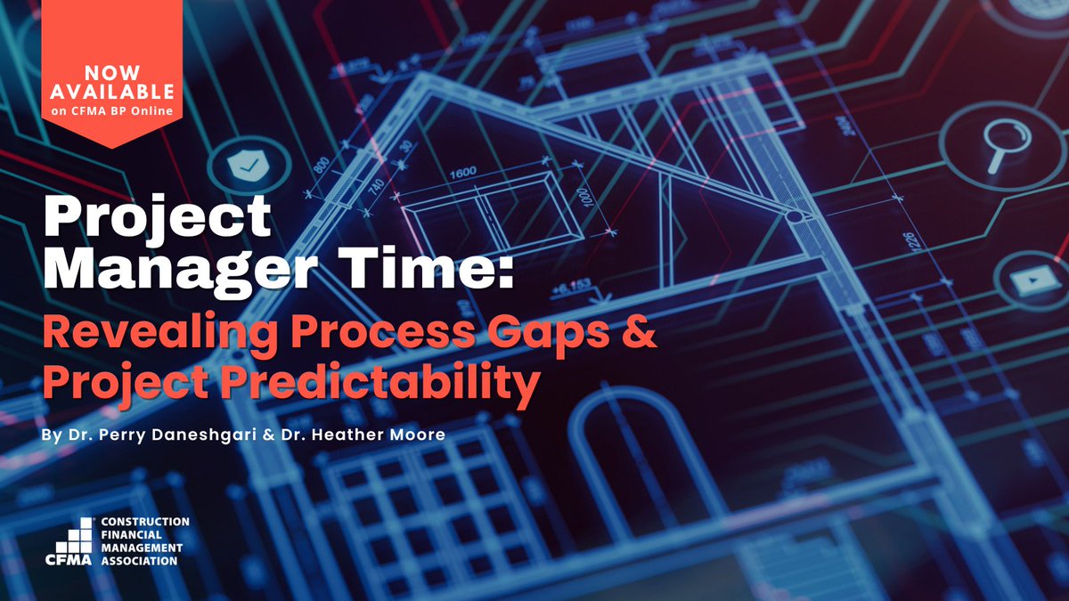 CFMA's tweet photo. Explore recent research on project manager work and activities and obstacles to explore how companies can improve project visibility and stability, reduce variation in project manager performance, and lessen reliance on individual experience. ➤ https://t.co/BAd9BK7mwb https://t.co/eSRUq87Ll7