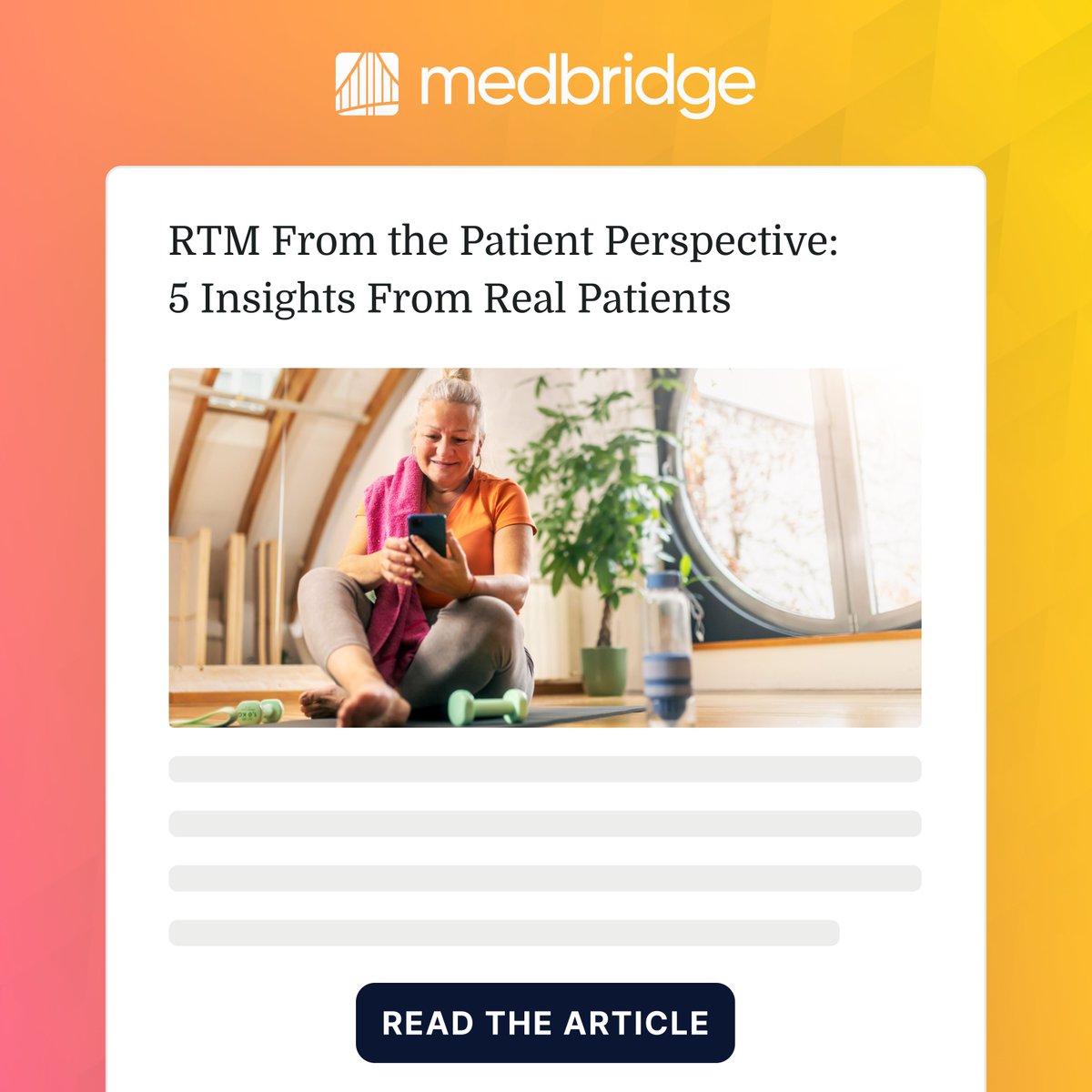 medbridge tweet picture