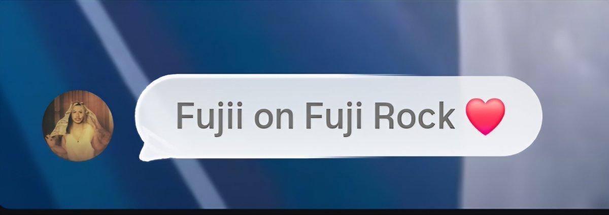 ga8mo9's tweet photo. みんな！風さんのインスタストーリーあがってるよぉ📣

#Fujii_on_Fuji_Rock 💓
#藤井風
#Fujiikaze https://t.co/gC4OQRsGgv