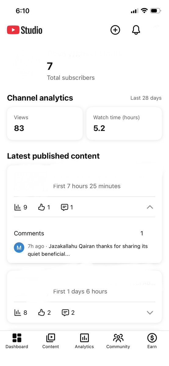 aiustaz2's tweet photo. Alhamdulillah we are Moving Slow slow 

3/40 Days to Monetization.

May Allah Make it easy for Us Amiin. https://t.co/DUv7Mx97Jw