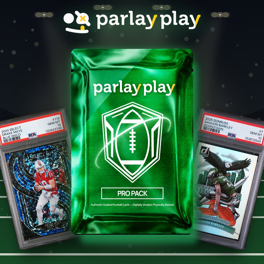 parlay_play's tweet photo. Football season is weeks away 🏈

Ripping Football Packs is right now 🚨 https://t.co/KGSht5snBw