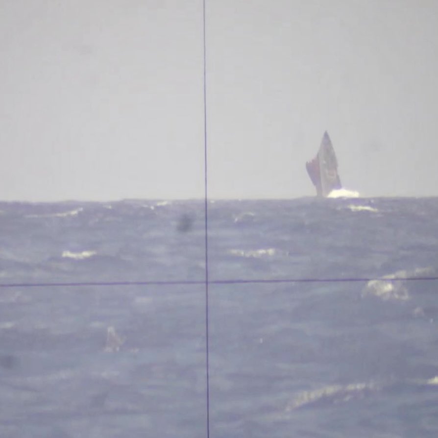 Boneyardsafari's tweet photo. Farewell USS Mobile Bay CG-53, she took a beating for #rimpac2026 #ussmobilebay #cg53 #boneyardsafari #navalsafari https://t.co/73AFRfvimq