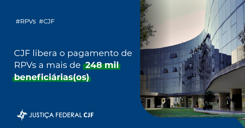 CJF_oficial's tweet photo. #rpvs | O CJF liberou aos Tribunais Regionais Federais (TRFs) os valores para o pagamento de Requisições de Pequeno Valor (RPVs), de junho de 2026, para 194.131 processos, com 248.833 beneficiárias(os). A soma atinge o valor de R$2,86 bilhões.
📰https://t.co/dFzaNX5SO9 https://t.co/mUSSbEFw6W