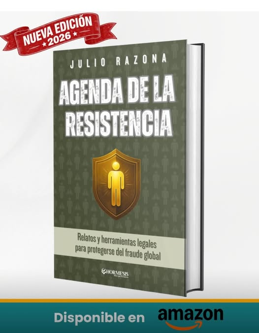 JulioRazona's tweet photo. El despertar de los que aman la libertad, la soberania y la salud natural es imparable  !!!
"Agenda de la resistencia", para enfrentar y vencer al fraude global.                                                                       Se puede adquirir por Mercado Libre, en Amazon o en las librerías Cuspide.