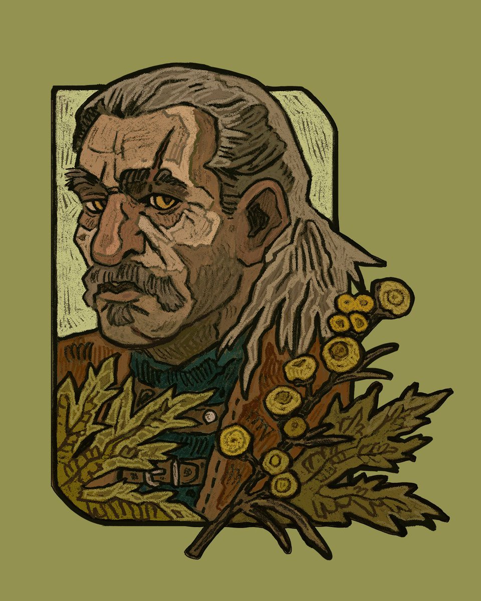 _jagal_'s tweet photo. Some the Witcher portraits I've done recently ⚔️ https://t.co/pMdEoLnwrS