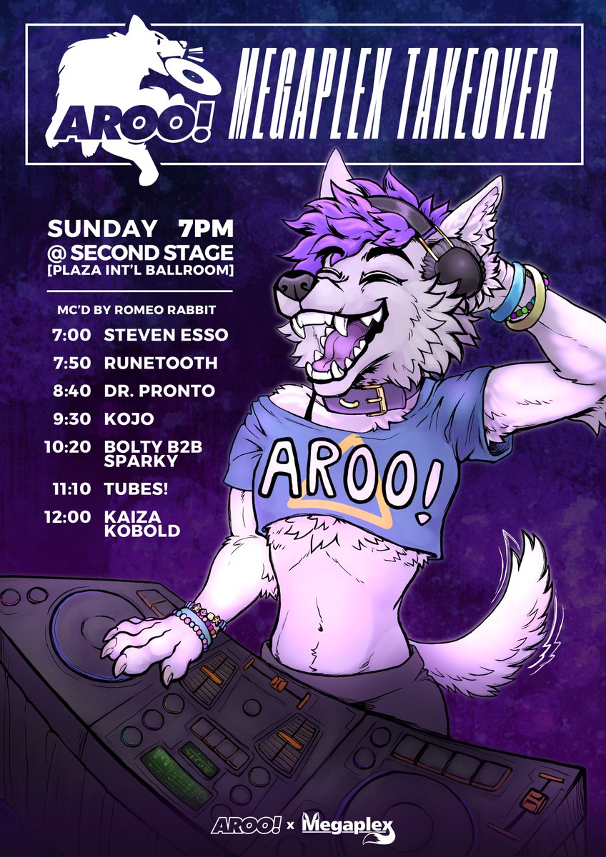 AROO! 🔜 MEGAPLEX tweet media