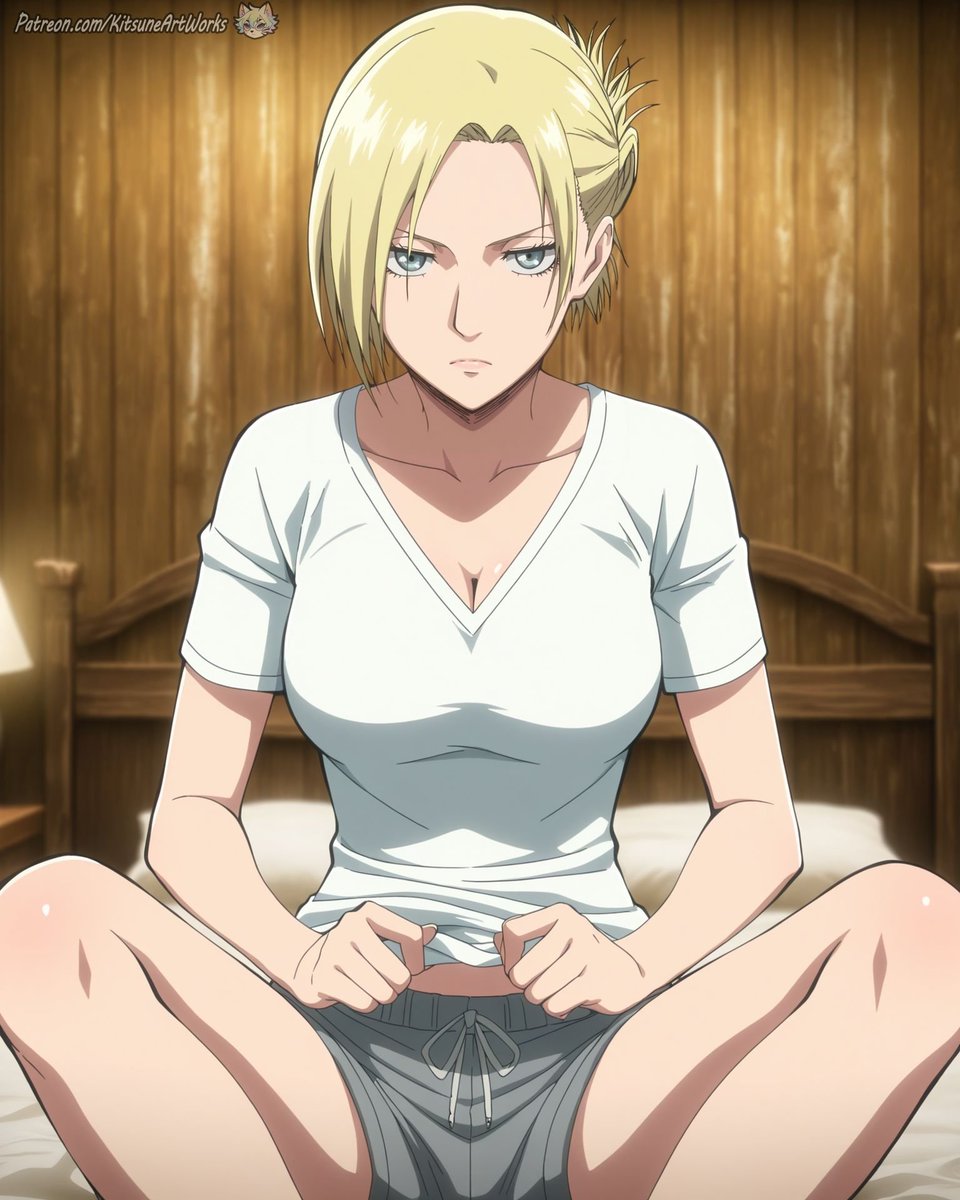 BoldVidsStudio's tweet photo. Which pose did you choose?
A.Pussy
B.Blowjob
C.Anal😂
D. ALL options

Annie Leonhart from Shingeki no Kyojin https://t.co/TkJ0LseFVY
