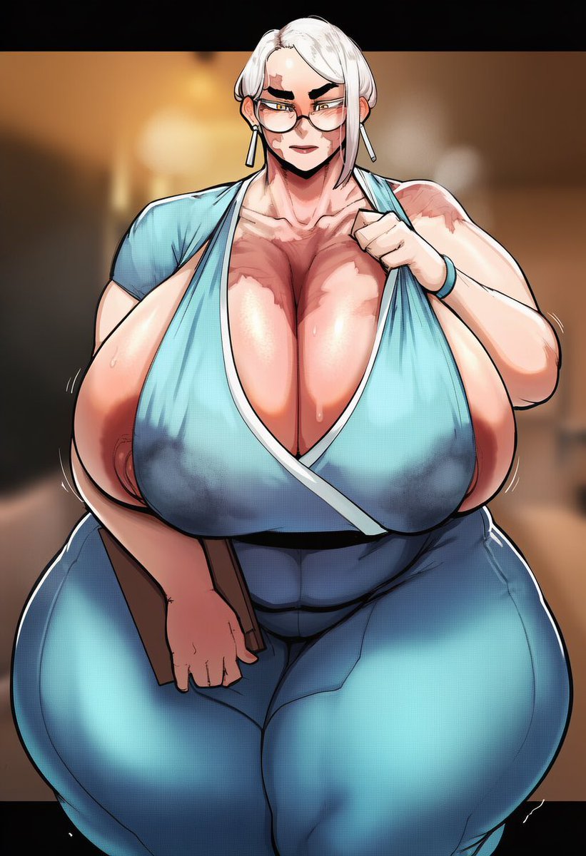KaiSenMilf's tweet photo. “Oh hello sweetheart.. what was it you needed from me..? 

Hello?

You are starring pretty hard.. this old woman’s body can’t be that interesting to stare at…” https://t.co/VX9euBlMYQ