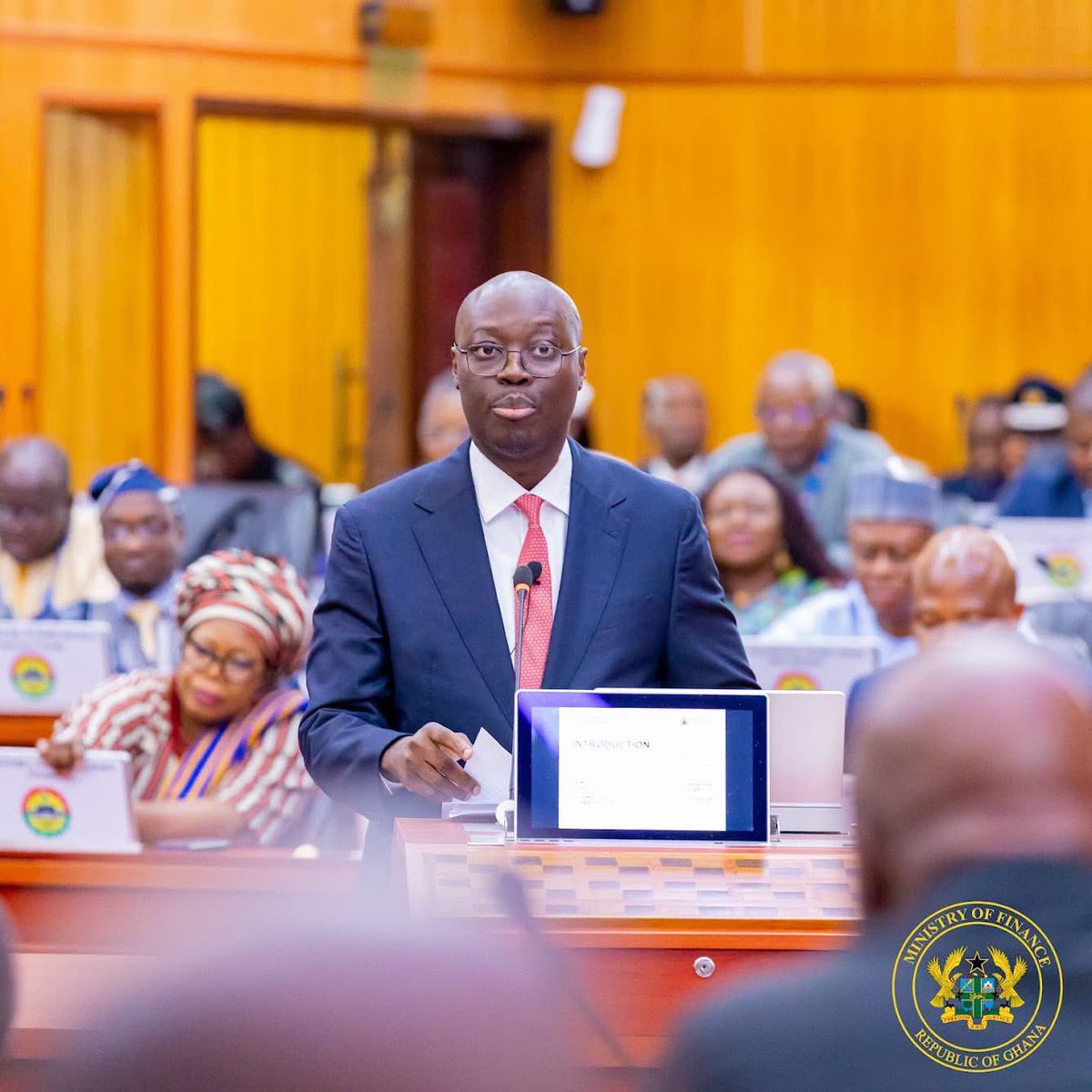 Cassielforson's tweet photo. In recent times, a narrative has emerged suggesting that this Government is not spending enough.

Nothing could be farther from the truth. Far from standing still, we have been steadily and responsibly deploying resources, guided by the simple but firm principle that we spend only what we have, and we spend it wisely, with the future of our nation firmly in view.

In the spirit of transparency and accountability, allow me to lay before this House a clear account of some of the expenditure we have made so far in support of Government programmes across sectors approved in the 2026 Budget:

• To compensate public sector workers, an amount of GH¢48.8 billion for Compensation of Employees has been paid, including GH¢4 billion as contributions to SSNIT and the Tier 2 Pension Scheme.

• To honour our debt obligations, an amount of GH¢21.5 billion for interest has been paid.

• To honour our international debt obligations, an amount of US$700 million for Eurobond debt service and interest has been paid.

• To restore confidence in our financial system, an amount of GH¢10 billion to domestic bondholders has been paid.

• To deepen fiscal decentralisation, an amount of GH¢4.4 billion to the District Assemblies Common Fund (DACF) has been paid.

• To keep the National Health Insurance Scheme strong and vibrant, an amount of GH¢4.5 billion has been paid.

• To strengthen specialised healthcare, an amount of GH¢1.1 billion to MahamaCares has been paid.

• To support quality and accessible education, an amount of GH¢4.2 billion to GETFund has been paid.

• To strengthen the Free Secondary Education Programme and ease the burden on families, an amount of GH¢1.8 billion to the Free Secondary Education Programme has been paid.

• To improve road maintenance, an amount of GH¢1.7 billion to the Road Maintenance Trust Fund has been paid.

• To support job creation for young people, an amount of GH¢459 million to the Youth Employment Agency has been paid.

• To support Ghana's petroleum sector, an amount of GH¢961 million to the Ghana National Petroleum Corporation (GNPC) has been paid.

• To promote development in mining communities and mining institutions, an amount of GH¢458 million to the Mineral Development Fund has been paid.

• To keep the lights on across the country, an amount of GH¢7.1 billion to the energy sector for stable power supply has been paid.

• To clear legacy Government arrears, an amount of GH¢5.3 billion has been paid.

• To give real meaning to Free Compulsory Basic Education, an amount of GH¢76 million as Capitation Grant has been paid.

• To support the most vulnerable in our society, an amount of GH¢485 million to LEAP beneficiaries has been paid.

• To provide nutritious meals and keep our children in school, an amount of GH¢877 million to the Ghana School Feeding Programme has been paid.

• To ease the burden on families, an amount of GH¢46 million for BECE registration has been paid.

• To remove financial barriers to tertiary education, an amount of GH¢537 million for the No Fees Stress Policy has been paid.

• To support teacher trainees, an amount of GH¢104 million as Teacher Trainee Allowance has been paid.

• To support nursing trainees, an amount of GH¢144 million as Nursing Trainee Allowance has been paid.

• To strengthen grassroots governance, an amount of GH¢93 million as Assembly Members' Allowance has been paid.

• To promote skills development and entrepreneurship, an amount of GH¢45 million for the National Apprenticeship Programme has been paid.

• To support Ghana's participation in the 2026 FIFA World Cup, an amount of GH¢58 million has been paid.