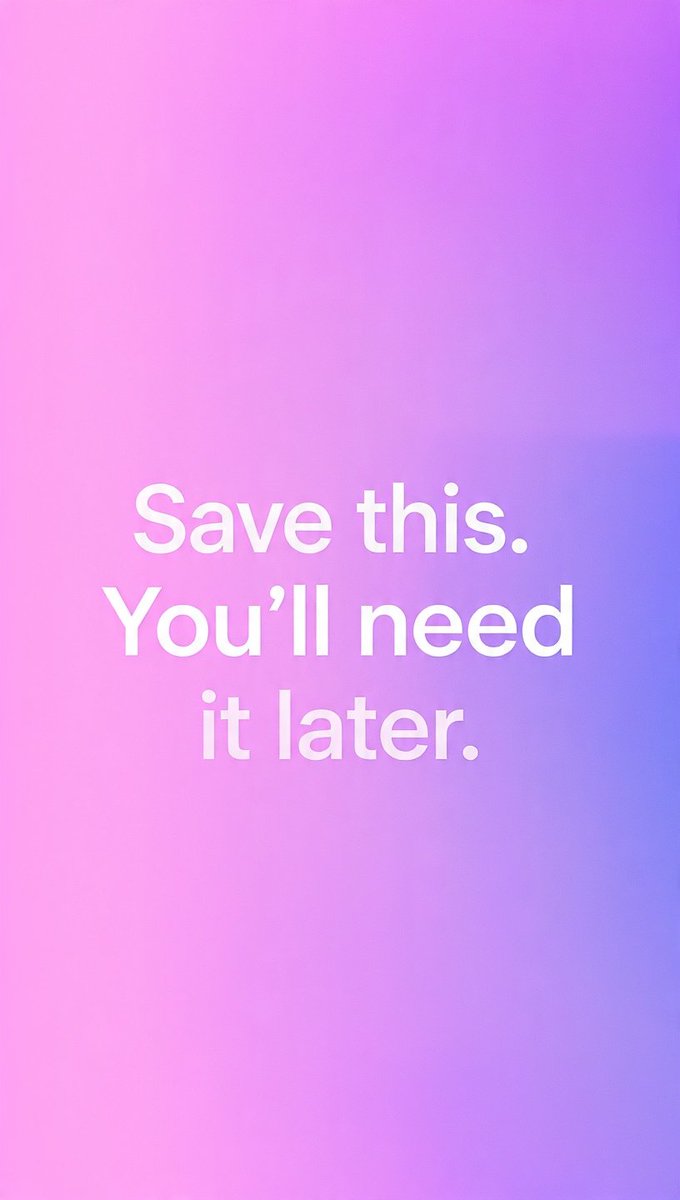 jaani4544's tweet photo. Save this. You’ll need it later. 📌

The 3 rules I wish I knew at 20:
1. Skills > Degrees
2. Network > Resume  
3. Consistency > Motivation

Which one hit you the most? 👇
#Growth #Mindset #TwitterTips https://t.co/jsr5Ijfx7i