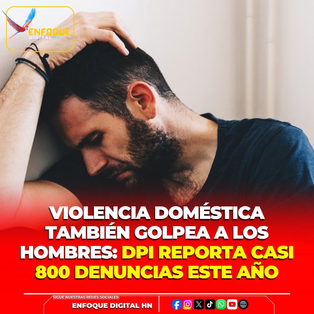 EnfoqueHN's tweet photo. #EDHN 🚨 || Un total de 793 hombres han denunciado ser víctimas de violencia doméstica y maltrato familiar en Honduras durante lo que va de 2026, informó el portavoz de la Dirección Policial de Investigaciones (DPI), Wilfredo Maldonado. 

↪️La cifra refleja que este tipo de violencia también afecta a la población masculina y que cada vez más personas recurren a las autoridades en busca de protección.

↪️Según las estadísticas de la DPI, del total de denuncias registradas, 435 corresponden a maltrato familiar, 101 a maltrato familiar agravado y 257 a violencia doméstica, casos que han sido atendidos por las autoridades competentes.

↪️Maldonado señaló que estos registros evidencian la necesidad de fortalecer las acciones de prevención, promover la resolución pacífica de los conflictos y fomentar una cultura de denuncia frente a cualquier manifestación de violencia dentro del núcleo familiar.