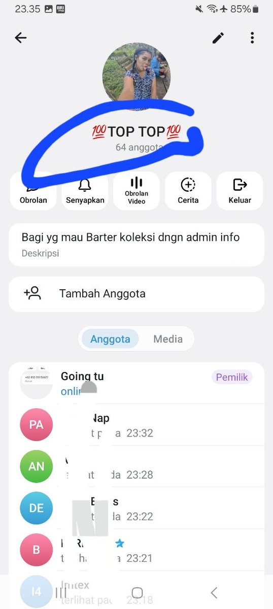 piterkoco's tweet photo. Total anggota grup SDH 64 org bagi yg mau gabung bisa langsung DM:https://t.co/m8iouBEnK1 https://t.co/Bi5Ki5HbrQ