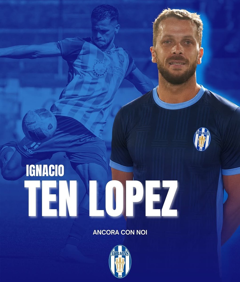 FutbolistasAXEM's tweet photo. #MercadoAXEM 🇮🇹
El delantero Ignacio López renovó su vínculo por un año con #Akragas. https://t.co/YmWI8bjnrg