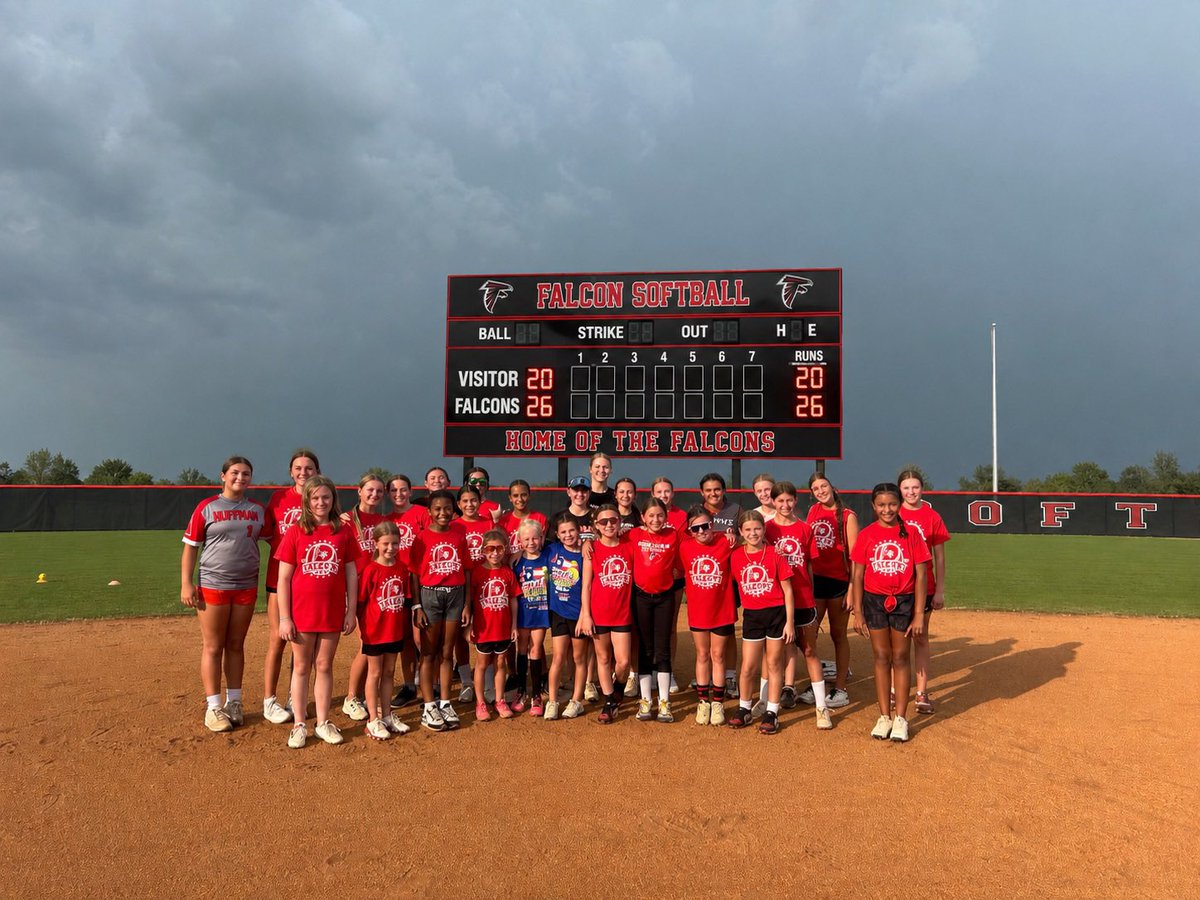 ladyfalcon_SB's tweet photo. Summer Camp 2026 ✅ 
Had a great time with all of our future Falcons! https://t.co/1R3DjNrtgg